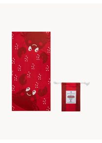 Swim Essentials Ręcznik plażowy dla dzieci Red Crab Czerwony S 65 x D 135 cm
