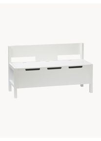 Kid's Concept Banco con espacio de almacenamiento Star Blanco Madera An 85 x F 34 cm