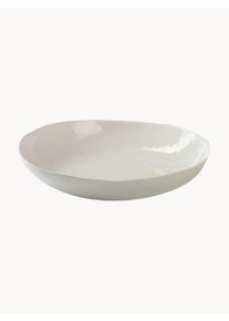Lambert Ręcznie wykonana miska do serwowania Piana Biały Ø 33 x W 6 cm