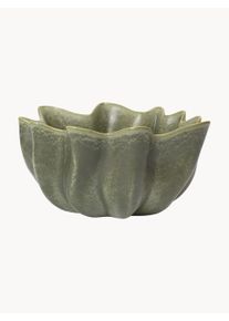 ferm LIVING Misa dekoracyjna Nium, Ø 36 cm Zielony Ø 36 x W 18 cm