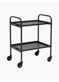 Oyoy Living Design Kovový servírovací vozík Maki Čierna Kov Š 52 x V 70 cm