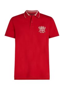 Tommy Hilfiger Poloshirts Herren rot / weiß Größe XS