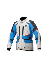 Alpinestars Honda Andes V3 Drystar motociclistas (cinzento claro / azul / vermelho)