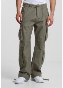 Urban Classics - Double Cargo Olive - Pantalones - verde - W30 - 100% algodón,Algodón