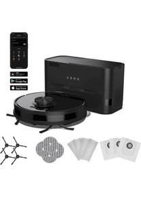 Aeno Staubsauger Roboterstaubsauger RC5S Schwarz, Staubsauger Roboter, Schwarz