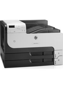 HP M712dn LaserJet Enterprise (Laser, Schwarz-Weiss), Drucker, Weiss, Schwarz