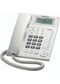 Panasonic KX-TS880FXW Telephone (b), Telefon, Weiss