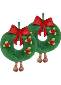 Beliani, Dekokissen, Bonbon (45 x 45 cm)