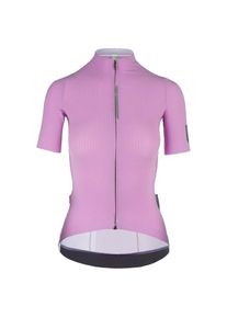 Q36.5 Women's Pinstripe Pro Cycling jersey Women (XS, pink/purple)