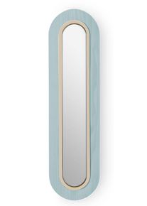 Lens Lampe murale à LED Superoval anneau métallique en blanc ivoire Bleu marine LZF Lamps