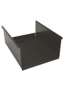MOX STUDIO Etagère de liaison pour piscine 196 Etagère adossée Mox 3 pcs Noir OFFRE SPECIALE