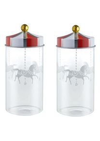 Circus Ensemble de deux conteneurs d'épices MW68S2 Alessi
