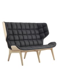 Mammoth Sofa Cuir couverture Norr11 Chêne naturel Dunes Cuir Anthacite