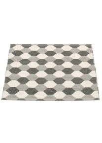Dana tapis en plastique 70x60 gris Pappelina
