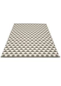 Dana plastique tapis 180x275 chaud gris Pappelina