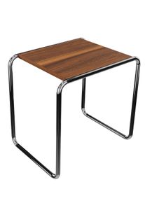 B 9 b Table d'appoint NOISET MASSIF HUILE / CHROME Thonet OFFRE SPECIALE