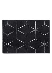 Paillasson Hagl Intérieur / Extérieur 60x85 cm / NOIR Heymat OFFRE SPECIALE