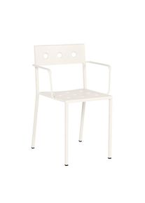Balcony Outdoor Armchair Chaise à accoudoirs Chalk beige Hay OFFRE SPECIALE