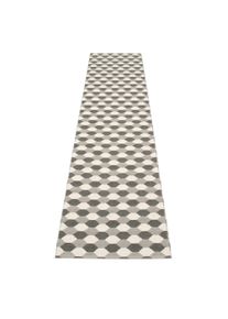 Dana tapis en plastique 70x400 chaud gris Pappelina