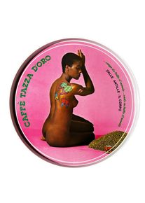 Caffè Tazza d'Oro Plateau rond Rose Condino OFFRE SPECIALE
