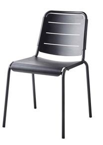 Copenhagen Outdoor City Chaise ensemble de 2 gris lave Cane-Line