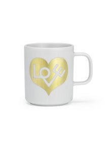 Coffee Mugs NEW Love Heart gold Tasse Vitra OFFRE SPECIALE