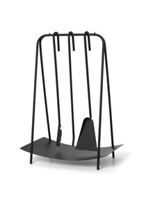 Port Fireplace Tools black outils cheminées noir ferm LIVING