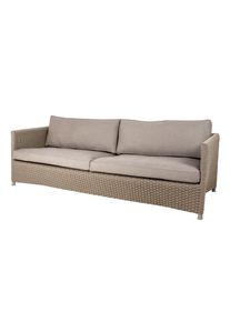 Cane-Line Diamond Outdoor Canapé 3 places Canne-Line Taupe
