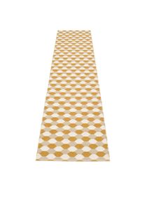 Dana plastique tapis 70x335 ocre Pappelina