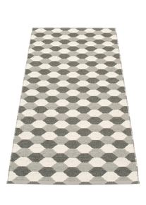 Dana tapis en plastique 70x160 chaud gris Pappelina
