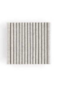 Welle Module mural carré Motif vertical avec 2 supports muraux Hey Sign