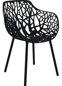 Forest Outdoor Fauteuil Fast noir
