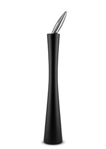 MP1562 Moulin à sel / poivre / épices en bois de hêtre noir Alessi
