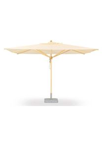 Weishäupl Parasol classique / Parasol naturel / Poulie Weishäupl B 300 x 300 cm