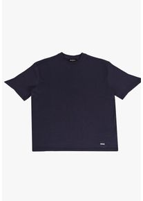 Dropsize T-Shirt Herren blau Größe L Unifarben
