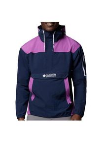 Columbia Challenger Windbreaker Anorak Windproof jacket Men (S, blue)