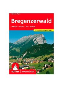BERGVERLAG ROTHER Bregenzerwald Walking guide book 12. aktualisierte Auflage 2023