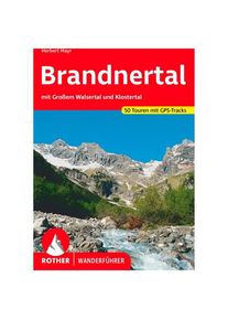 BERGVERLAG ROTHER Brandnertal Walking guide book 6. aktualisierte Auflage 2023