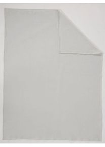 Biederlack Wohndecke in grau, Größe B/L: 100 cm x 150 cm