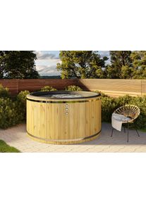 FinnTherm Stockholm bubbelbad met elektrische verwarming