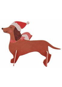 Ginger Ray 6 marque-places Saucisse Chien