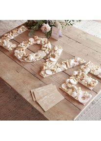 Ginger Ray Ensemble d'assiettes de service LOVE