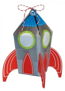 Amscan 8 space party gift boxes