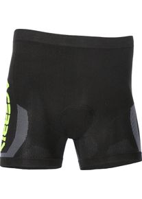 Acerbis X-Body Summer 2.0 Short, caleçon fonctionnel , couleur: Noir/Gris/Jaune , taille: L/XL