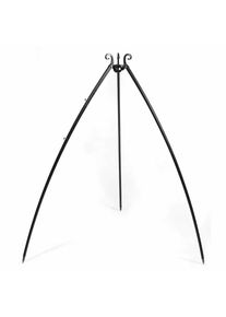 Grill Tripod, Outdoor Fire Pit, 200cm, Steel, Adjustable Height
