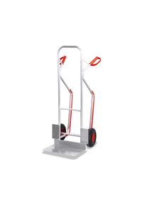Cordes Wózek transportowy aluminiowy 200 kg z oponami pneumatycznymi i dużą łopatą