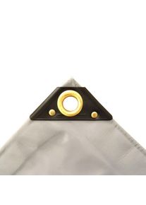 Boni-Shop® szary 650 g/m² PVC 3,5 x 6m (21m²) plandeka