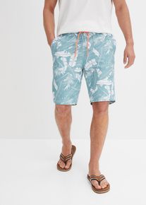 bonprix Bermudy plażowe, niebieski, 58