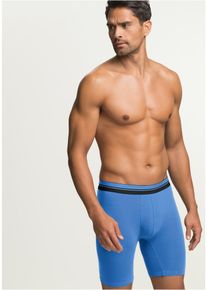 bonprix Bóxers largos ajustados (2 unidades), negro, 7 (XL)