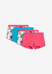 Lot de 4 boxers coton femme - blanc - taille 38/40 (S) avec coton - bonprix